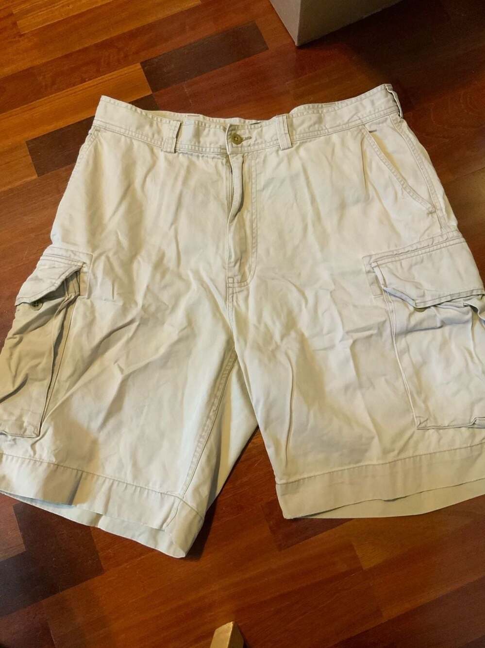 Polo Ralph Lauren Vintage 67 Men's Khaki Cargo Shorts Size 36